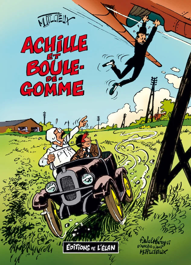 Les Aventures d’Achille et Boule-de-Gomme - couverture