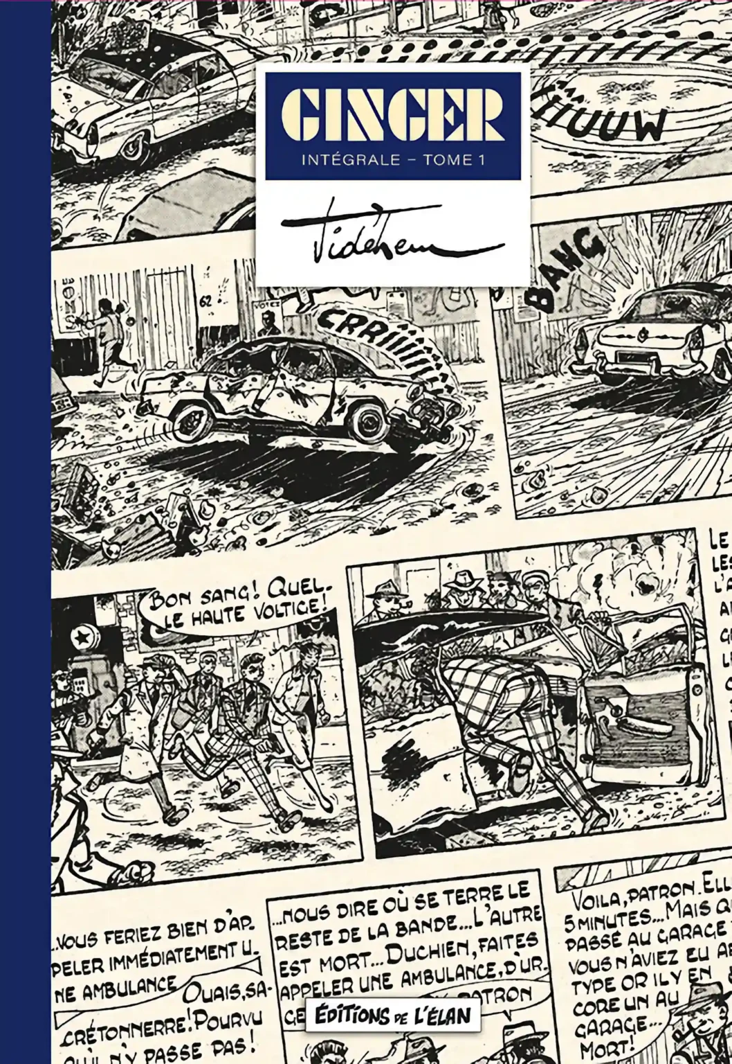 Couverture du livre « L'intégrale Ginger »